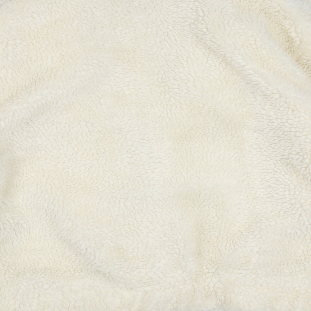 New Look Womens Ivory   Jacket  Size S  Zip