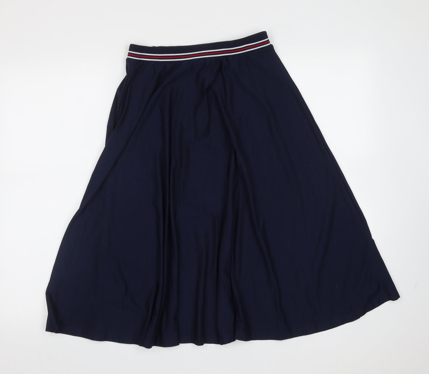 Marks and Spencer Womens Blue  Polyester A-Line Skirt Size 10