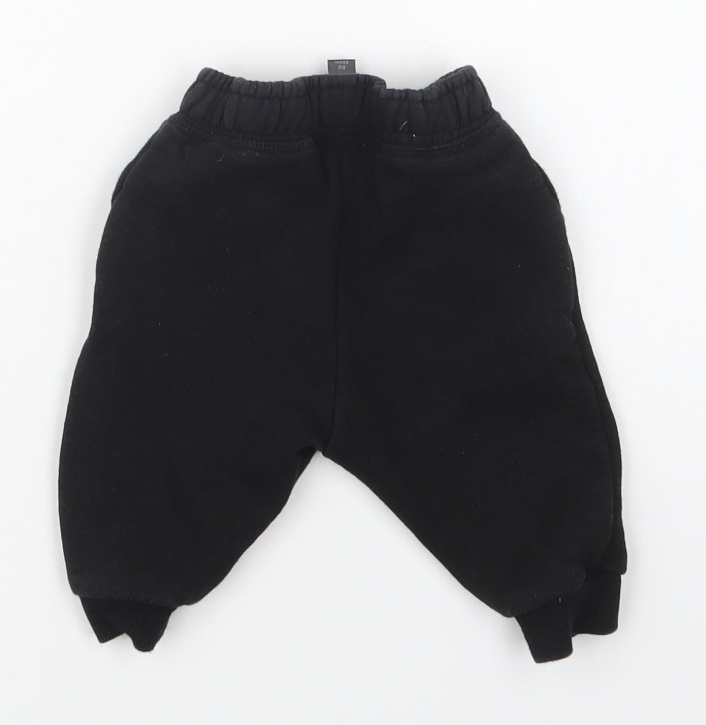 Firetrap Baby Black  Cotton Jogger Trousers Size 0-3 Months