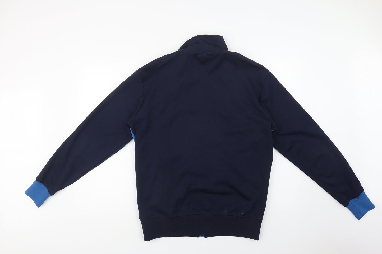 ellesse Mens Blue  Cotton Full Zip Sweatshirt Size M