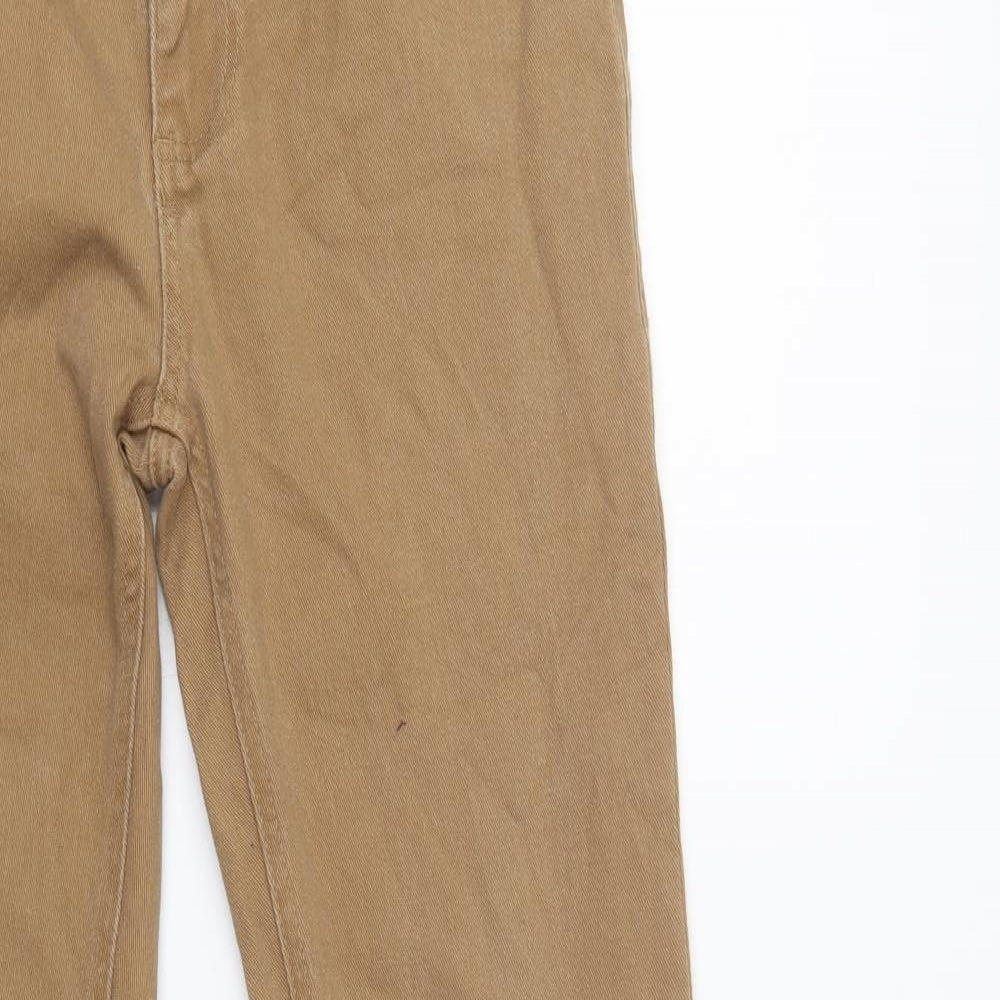 Primark Mens Brown  Cotton Skinny Jeans Size 30 L30 in Regular Button