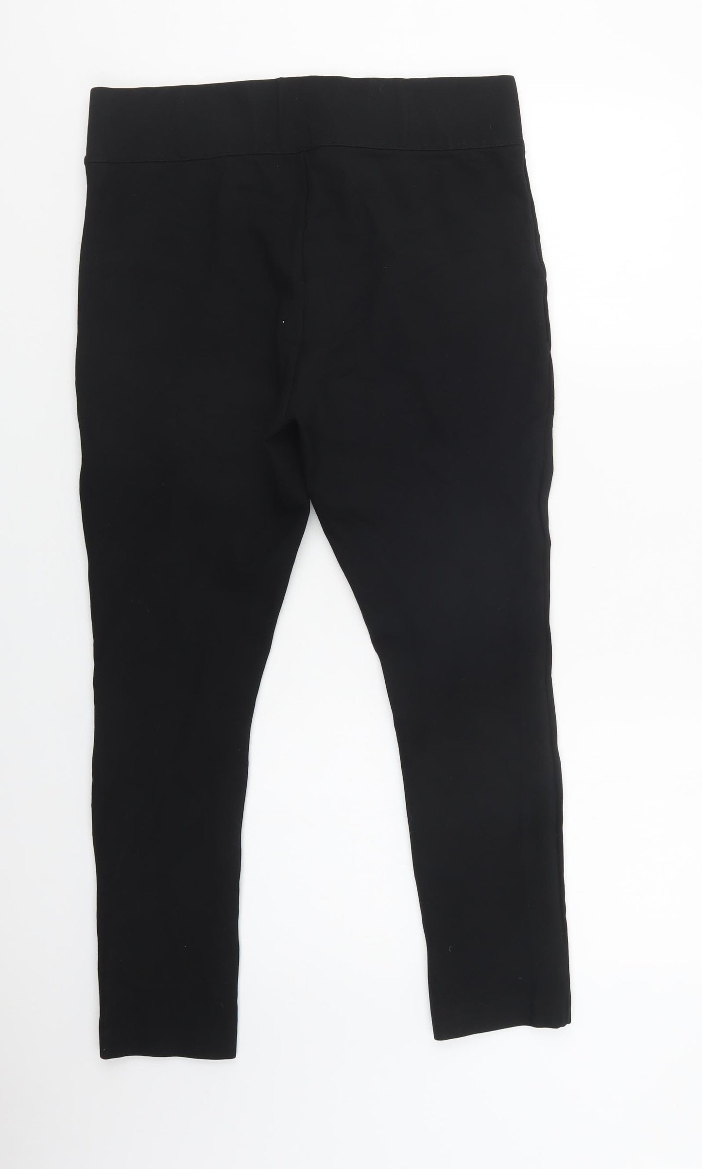 M&S Womens Black  Viscose Jegging Leggings Size 14 L28 in