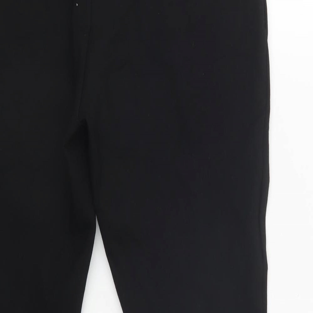 M&S Womens Black  Viscose Jegging Leggings Size 14 L28 in