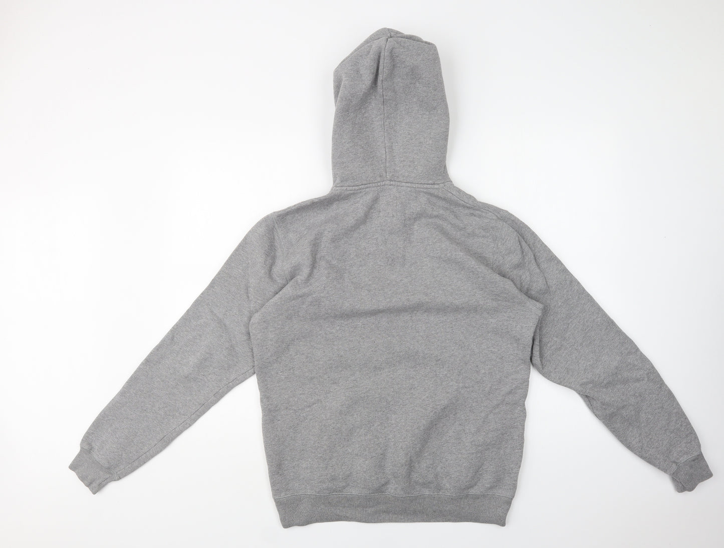 Jack Wills Mens Grey  Cotton Pullover Hoodie Size S
