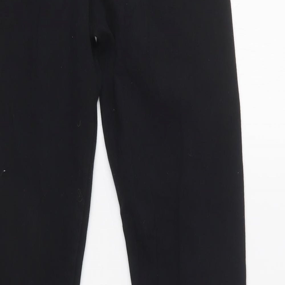 River Island Girls Black  Cotton Jegging Trousers Size 11-12 Years  Regular  - Leggings