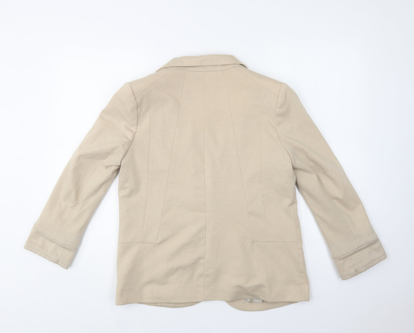 Wallis Womens Beige   Jacket Blazer Size 10