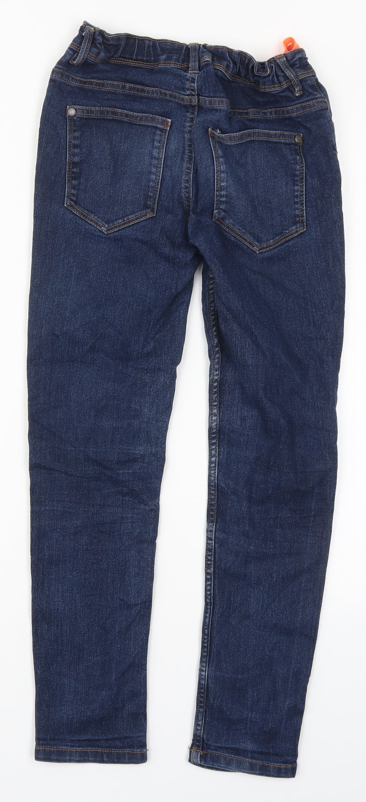NEXT Boys Blue  Cotton Skinny Jeans Size 10 Years  Regular Button