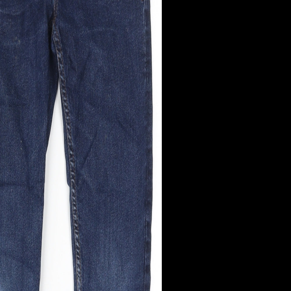 NEXT Boys Blue  Cotton Skinny Jeans Size 10 Years  Regular Button