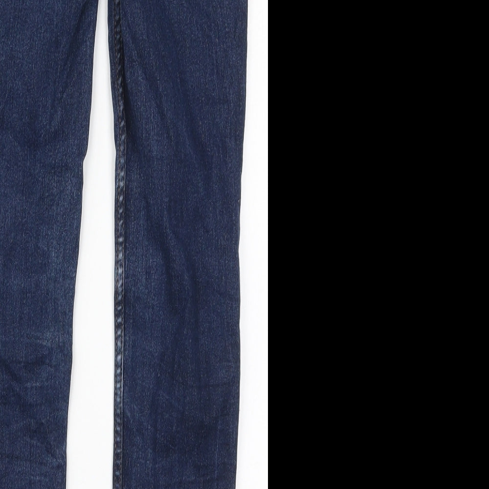 NEXT Boys Blue  Cotton Skinny Jeans Size 10 Years  Regular Button