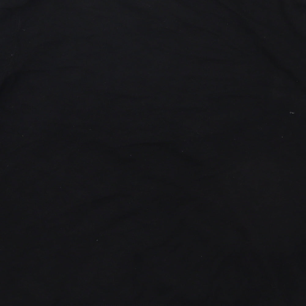 George Womens Black Round Neck  Viscose Cardigan Jumper Size 10