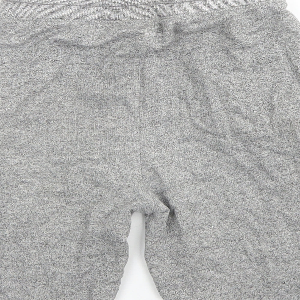 George Boys Grey  Cotton Sweat Shorts Size 7-8 Years  Regular Drawstring