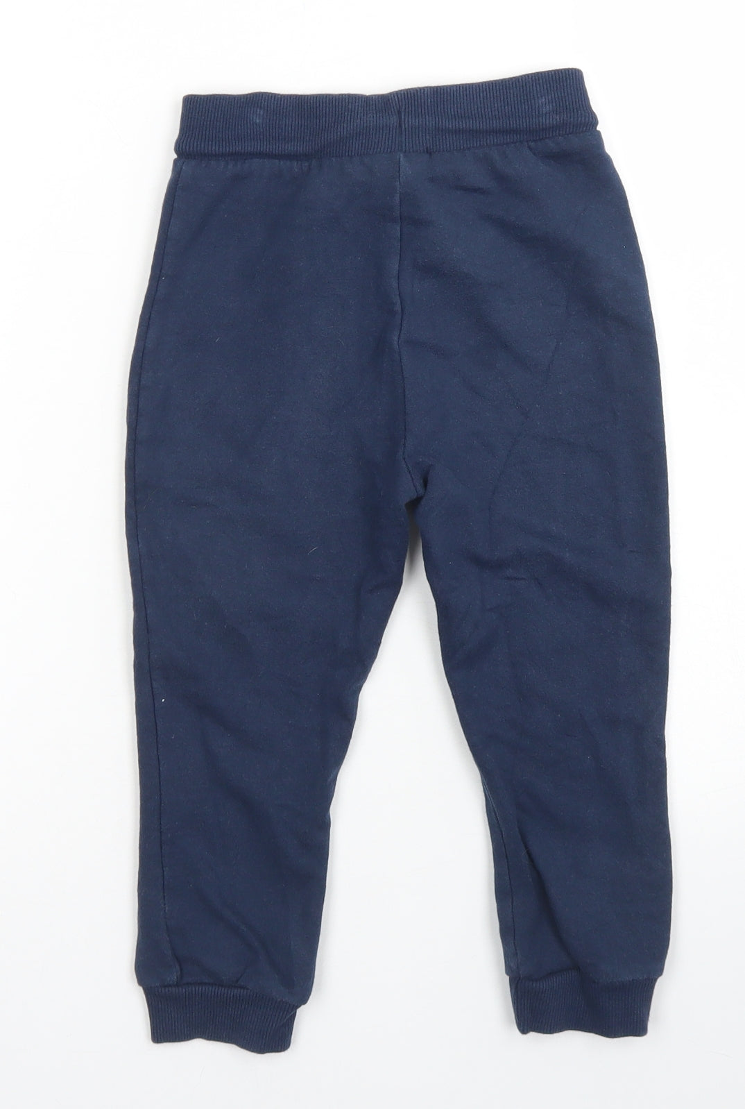 George Boys Blue  Cotton Jogger Trousers Size 3-4 Years  Regular Drawstring - Buzz Lightyear Toy Story