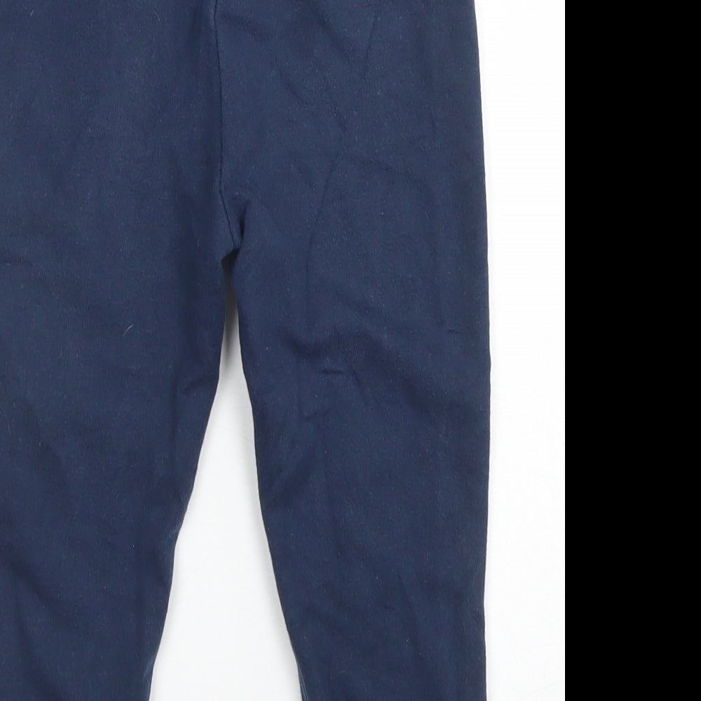 George Boys Blue  Cotton Jogger Trousers Size 3-4 Years  Regular Drawstring - Buzz Lightyear Toy Story
