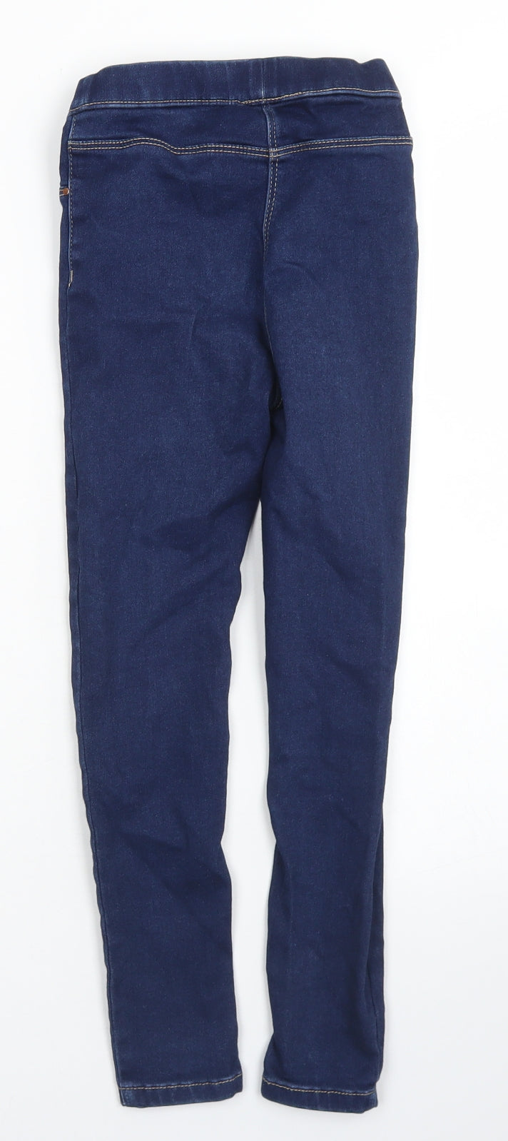 George Girls Blue  Cotton Jegging Jeans Size 7-8 Years  Regular