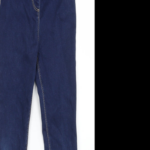 George Girls Blue  Cotton Jegging Jeans Size 7-8 Years  Regular