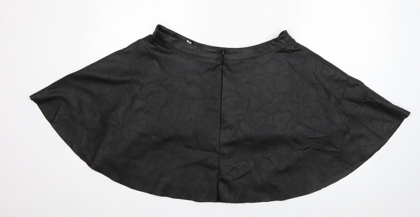 Influence Womens Grey  Chlorofibre Flare Skirt Size 14   Zip