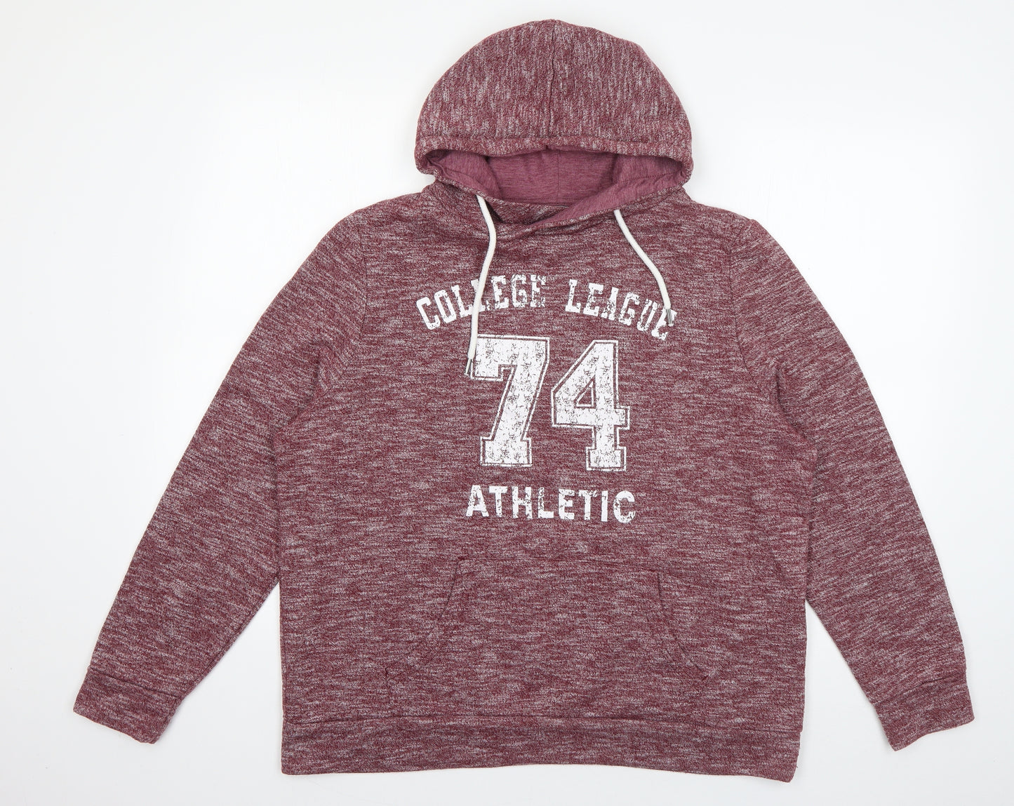 Atmosphere Womens Pink  Polyester Pullover Hoodie Size 16  Pullover - College League