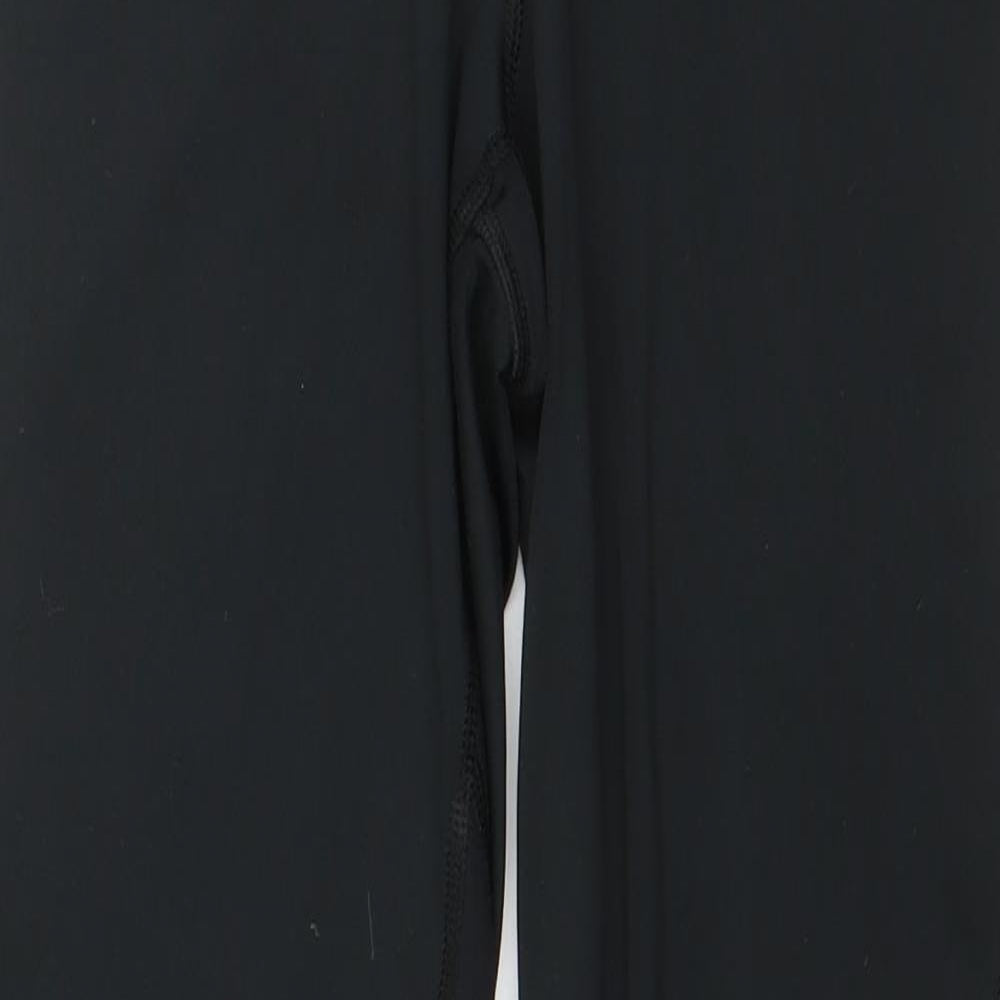 Nike Womens Black  Polyester Capri Leggings Size M L28 in