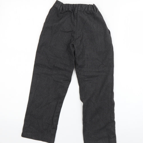 George Boys Grey  Polyester Dress Pants Trousers Size 5-6 Years  Regular