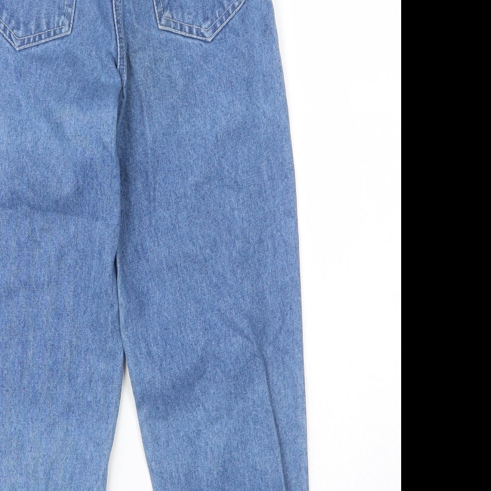 Ladybird Girls Blue  Cotton Straight Jeans Size 6 Years  Regular Zip