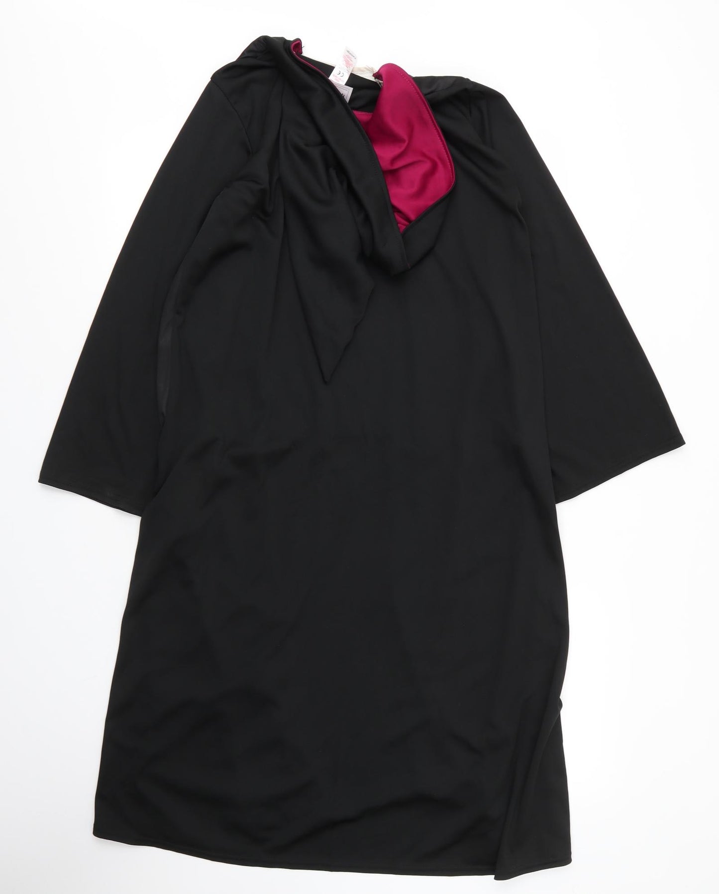 George Boys Black Round Neck  Polyester Cape Jumper Size 11 Years   - Halloween, Harry Potter