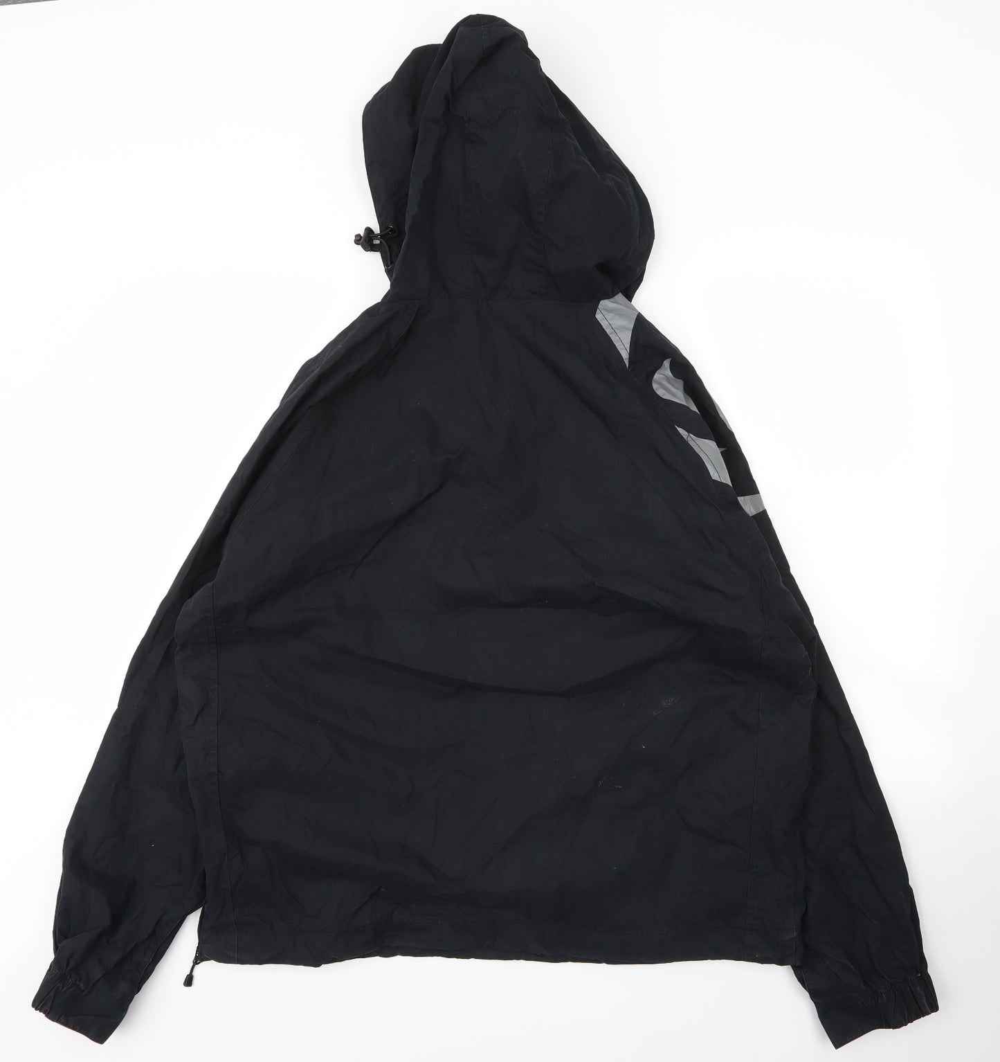 Animal Mens Black   Parka Coat Size L  Zip