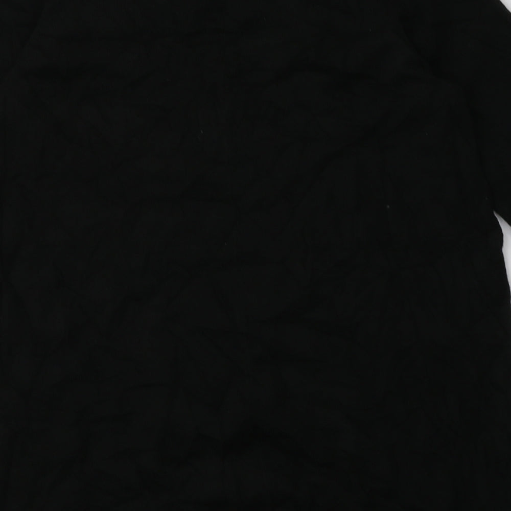 Marks and Spencer Womens Black  Acrylic Pullover Sweatshirt Size 10  Pullover