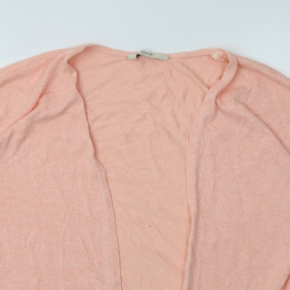 George Womens Pink V-Neck  Viscose Cardigan Jumper Size 12