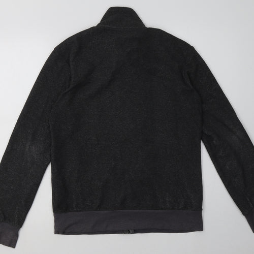 TITLE Womens Grey  Polyester Full Zip Sweatshirt Size 10  Zip