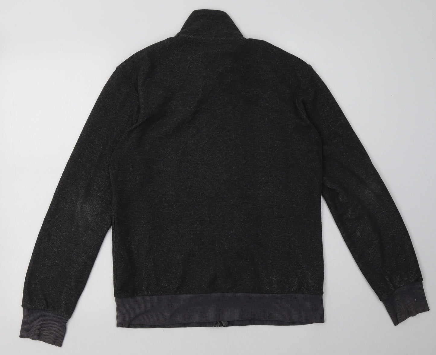 TITLE Womens Grey  Polyester Full Zip Sweatshirt Size 10  Zip