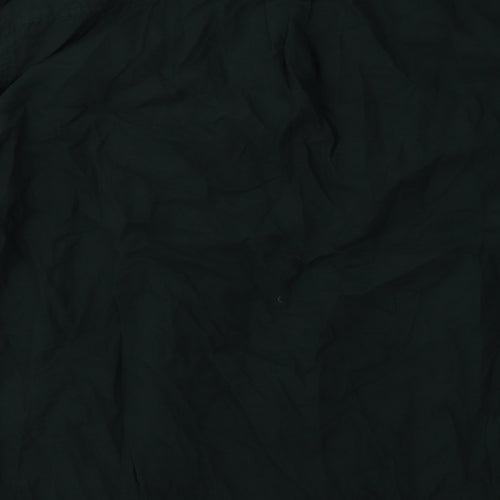 New Look Mens Green  Cotton  Button-Up Size M Collared Button