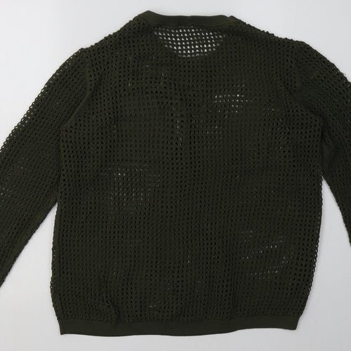NEXT Womens Green  Viscose Pullover Sweatshirt Size M  Pullover