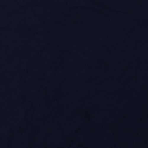 Delta Mens Blue  Cotton  T-Shirt Size L Crew Neck  - death valley