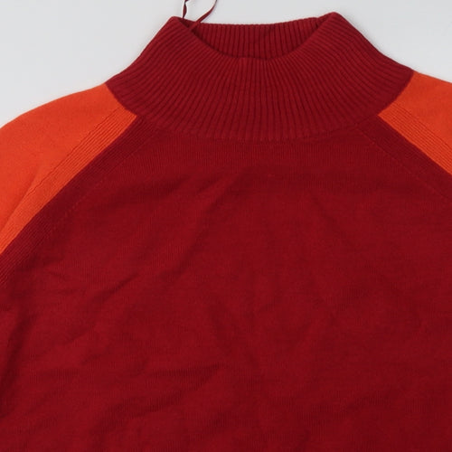 Marks and Spencer Womens Red  Acrylic Pullover Sweatshirt Size S  Pullover