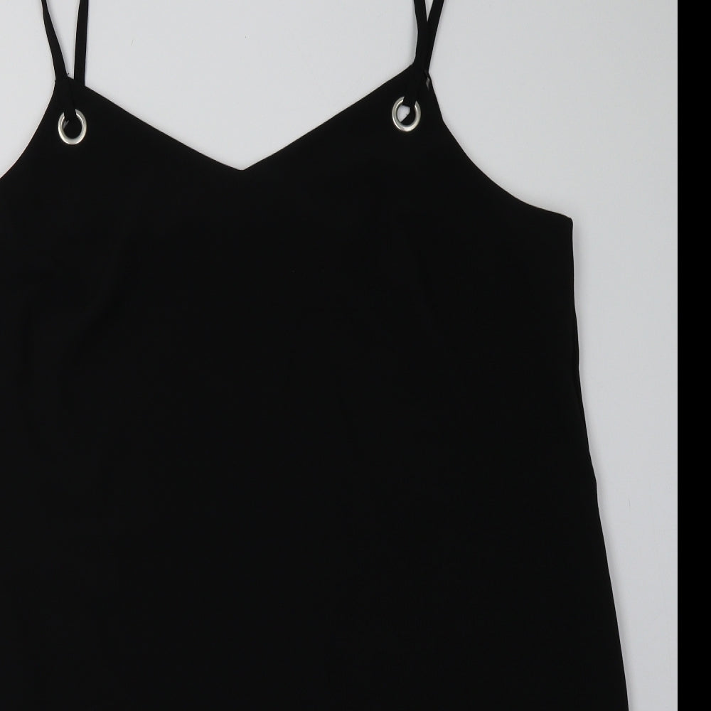 Primark Womens Black  Polyester A-Line  Size 20  V-Neck Pullover