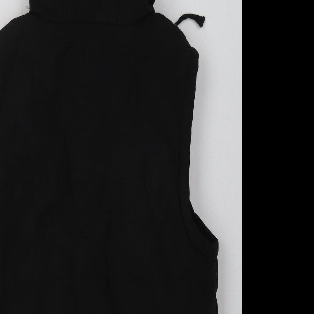 Primark Womens Black   Gilet Jacket Size 12  Zip