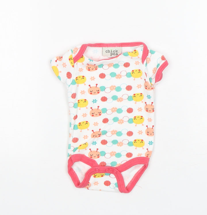 Chick Pea Girls Multicoloured Polka Dot Cotton Leotard One-Piece Size 0-3 Months