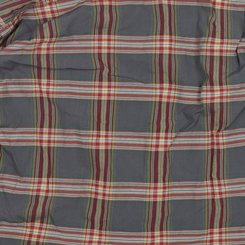 Cuba Collection  Mens Multicoloured Plaid   Button-Up Size S Collared
