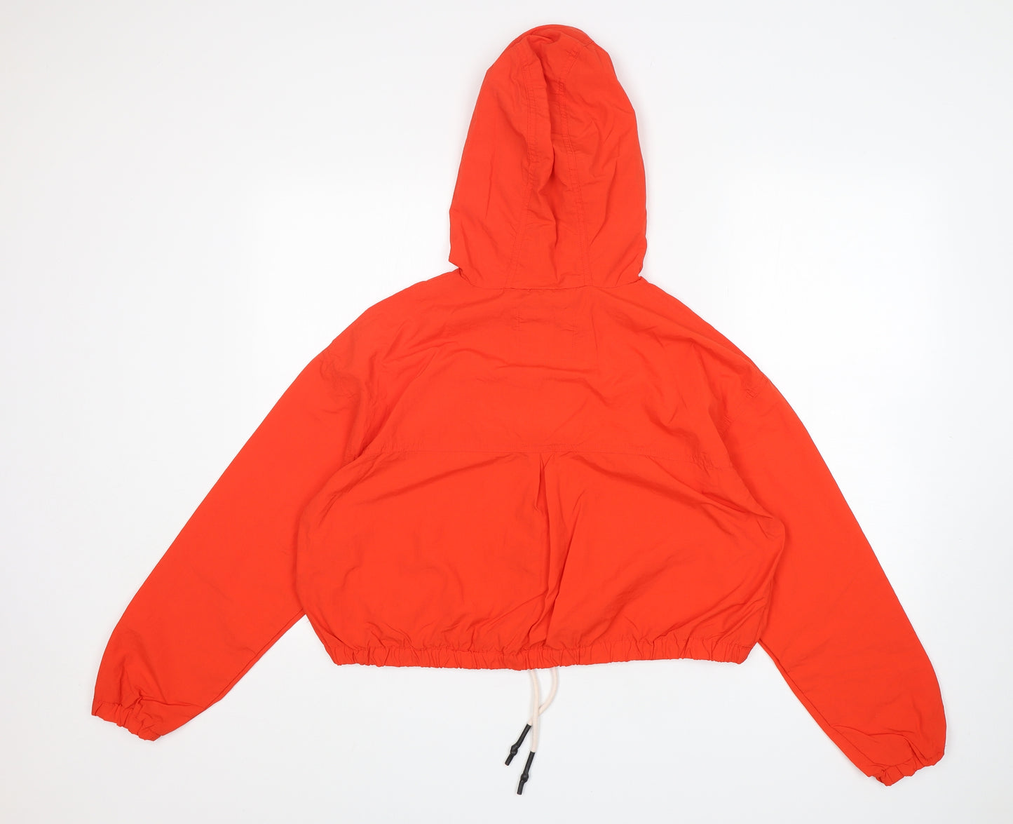 Primark Womens Orange   Windbreaker Jacket Size M