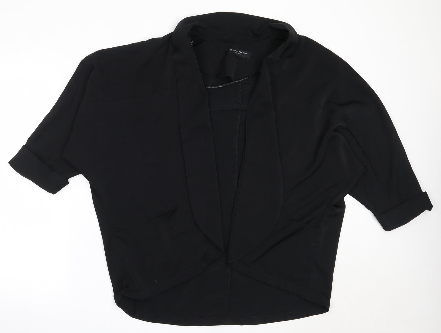 Dorothy Perkins Womens Black   Jacket  Size L