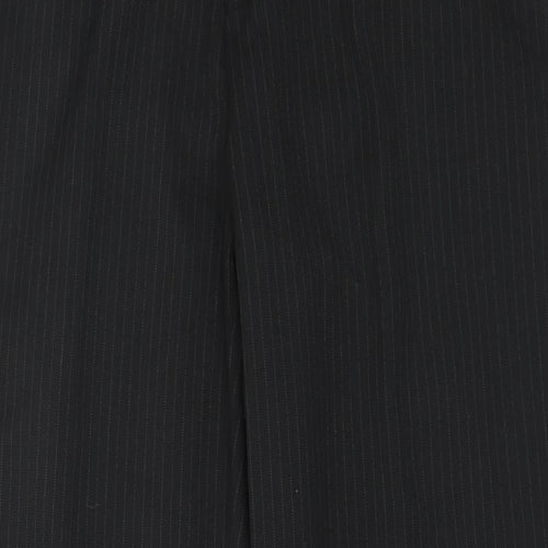 Burton Mens Black  Polyester Trousers  Size 34 in L30 in Regular