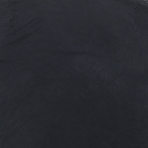 M&S Womens Black  Polyester Camisole T-Shirt Size 18 V-Neck