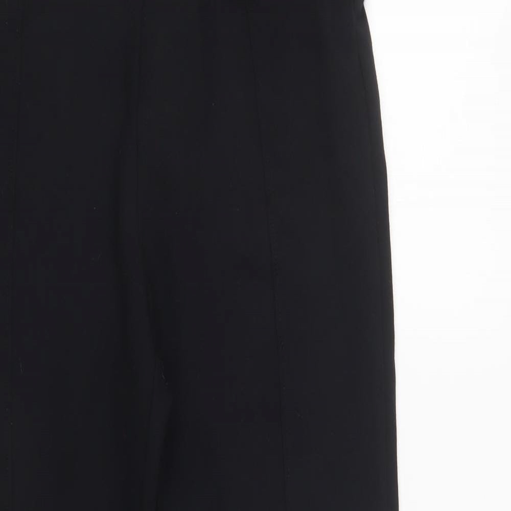 M&S Womens Black  Viscose Jegging Leggings Size 14 L28 in