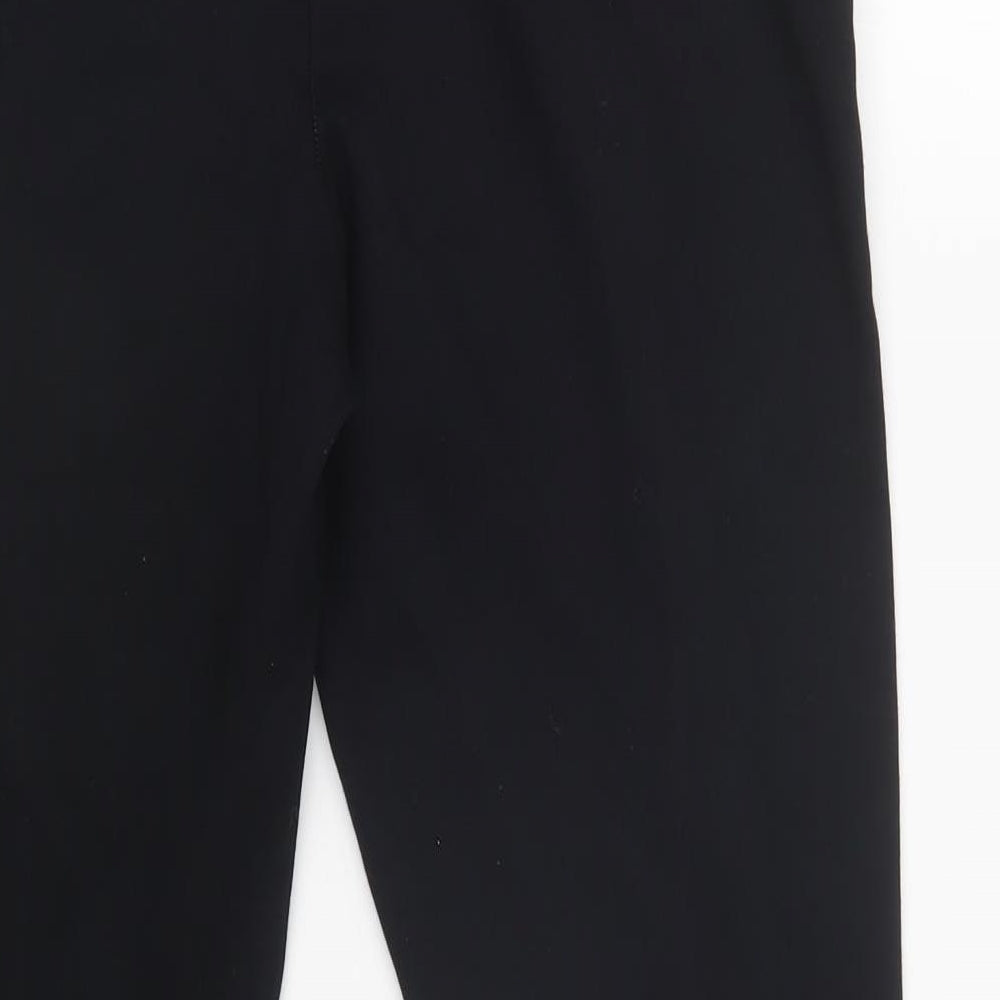 M&S Womens Black  Viscose Jegging Leggings Size 14 L28 in