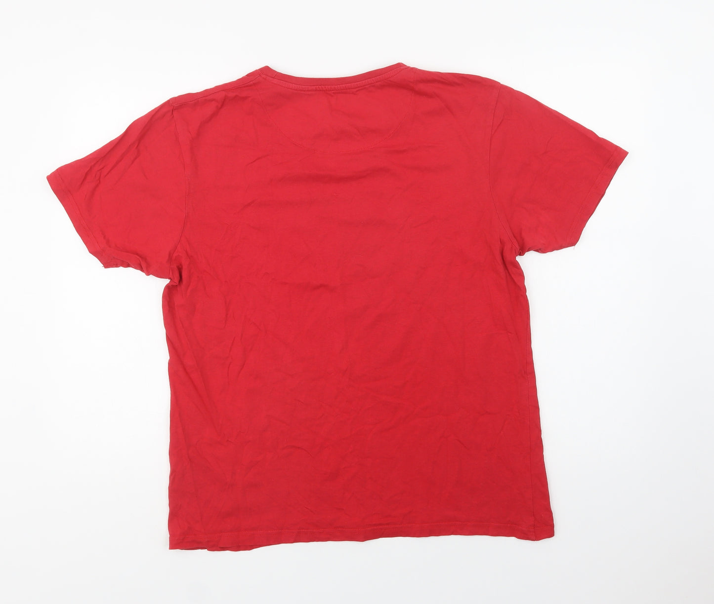 Bench Mens Red T-shirt Size XL
