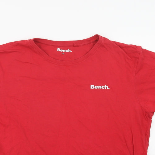 Bench Mens Red T-shirt Size XL