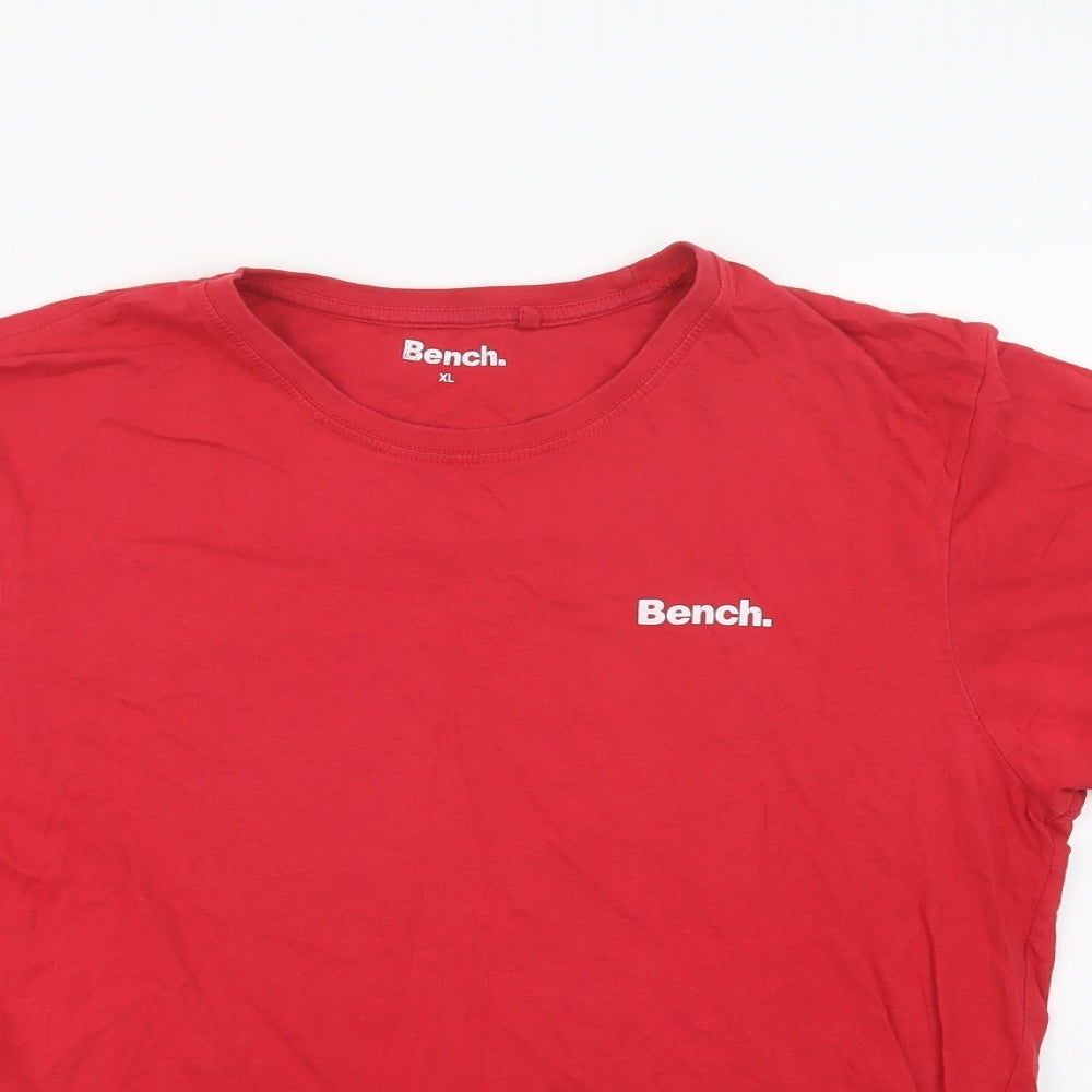 Bench Mens Red T-shirt Size XL