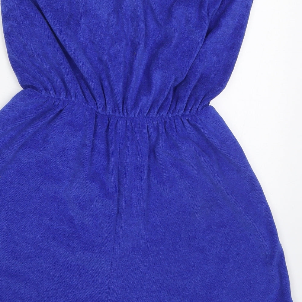 Papaya Womens Blue  Polyester Playsuit One-Piece Size M  Pullover