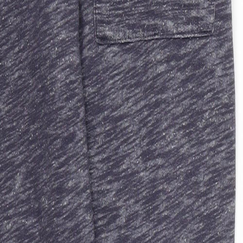 F&F Boys Blue  Cotton Sweatpants Trousers Size 11-12 Years  Regular Drawstring - 1912