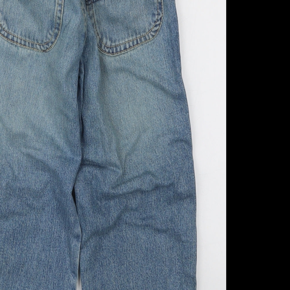 Cherokee Boys Blue  Cotton Straight Jeans Size 5-6 Years  Regular Button